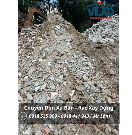 Bảng giá xà bần san lấp huyện bình chánh
