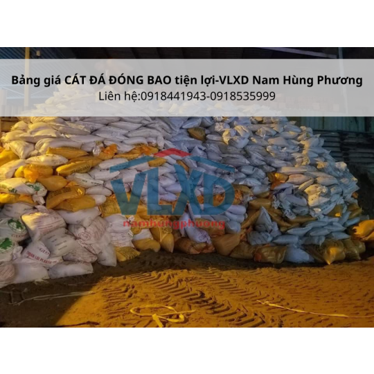 CÁT ĐÁ ĐÓNG BAO TIỆN LỢI