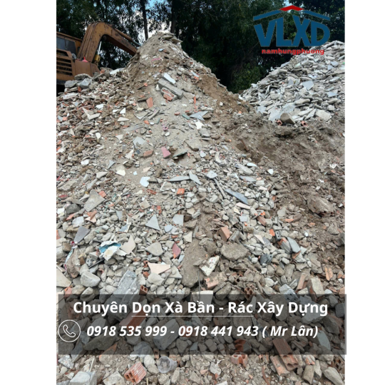 Bảng giá xà bần san lấp huyện bình chánh