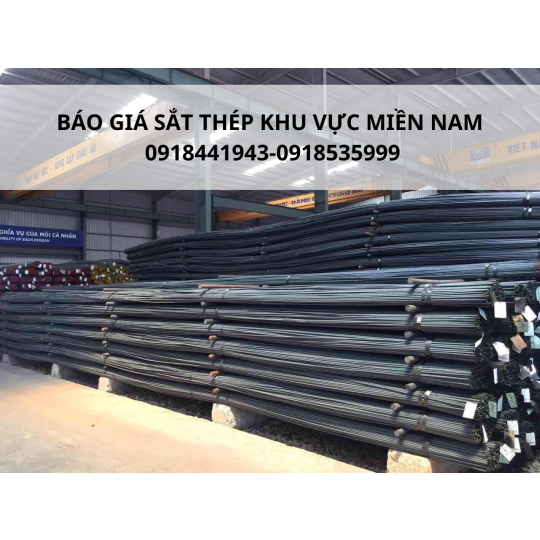 bảng báo giá sắt thép, sắt hộp khu vực miền nam